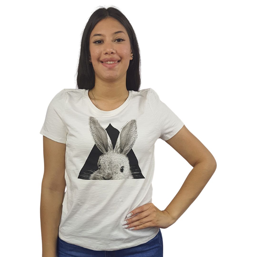Polera Vero Moda Blanco Style ROSIE S/S TOP(TP)