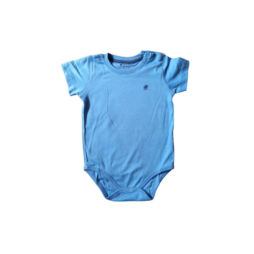 Body  Babycottons T-Shirt  MC Pima Francia Hawall Azul