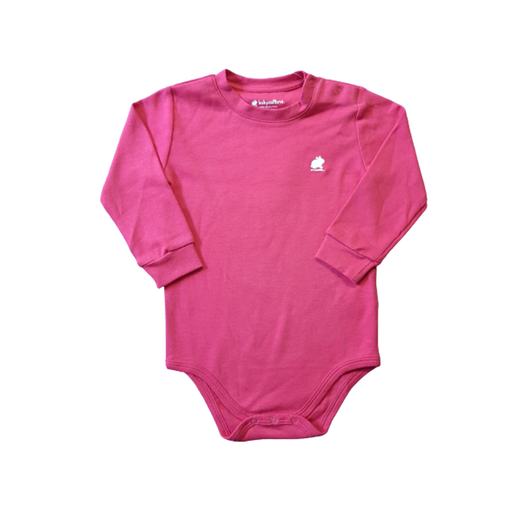 Body Babycottons T-Shirt ML Pima Colors Fresa