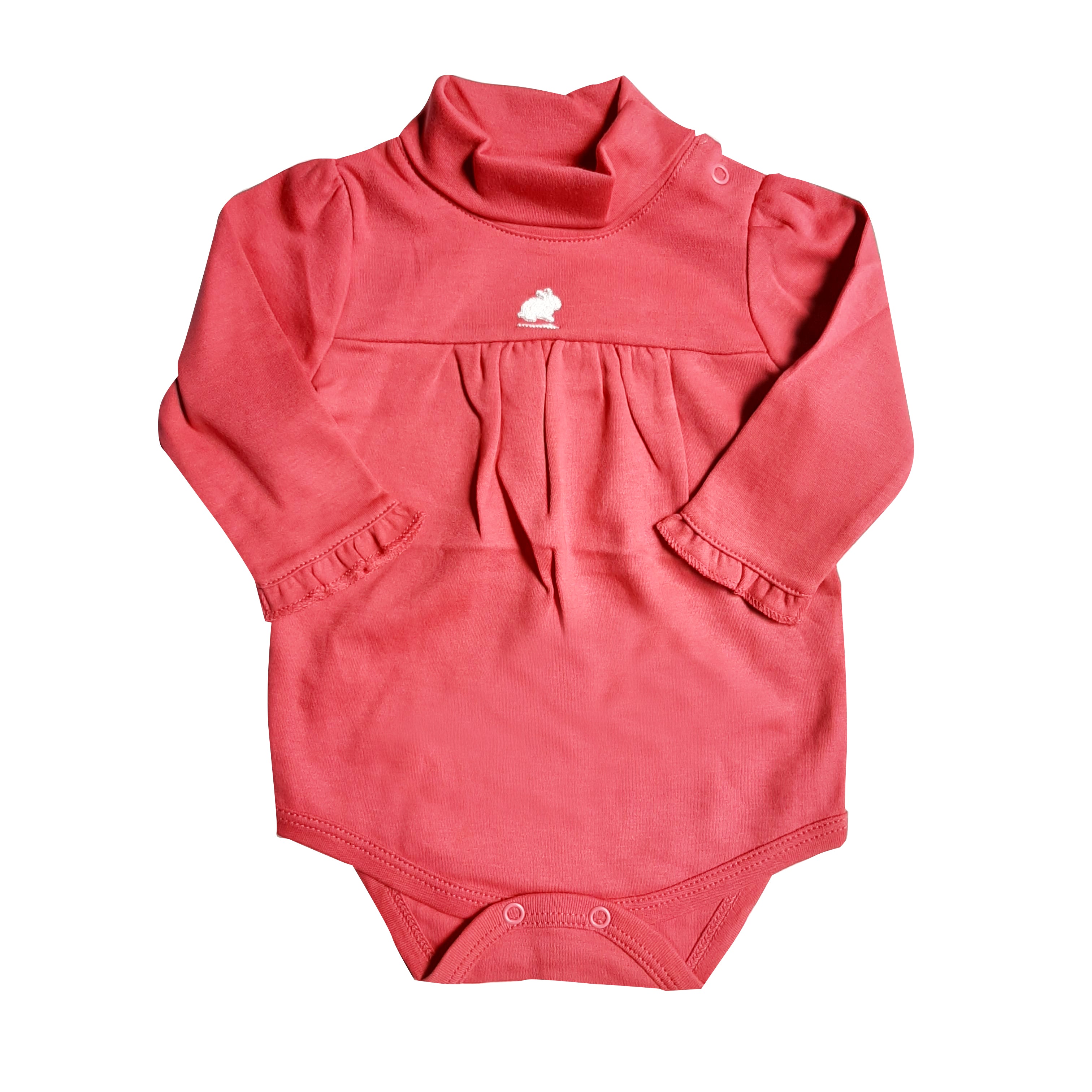 Body Babycottons Polera Girl Pima Rosa Azalea