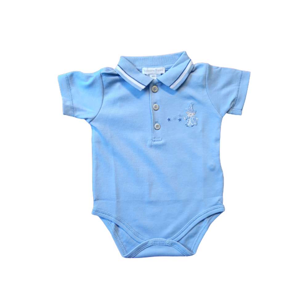 Body Babycottons C/Polo Magic Mc Azulino