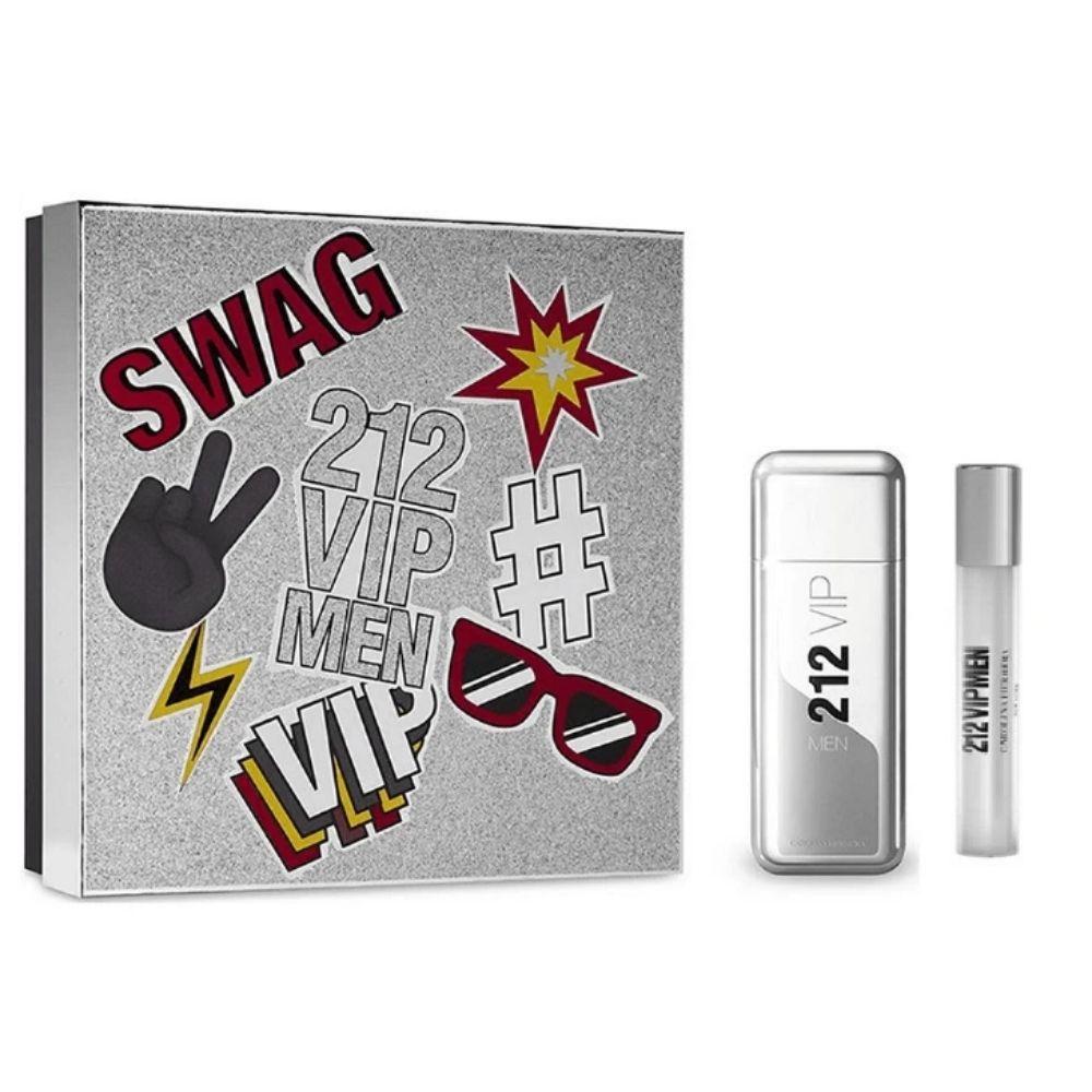 Estuche 212 Vip Men Swag Edt 100 Ml +10 Ml Mini Hombre