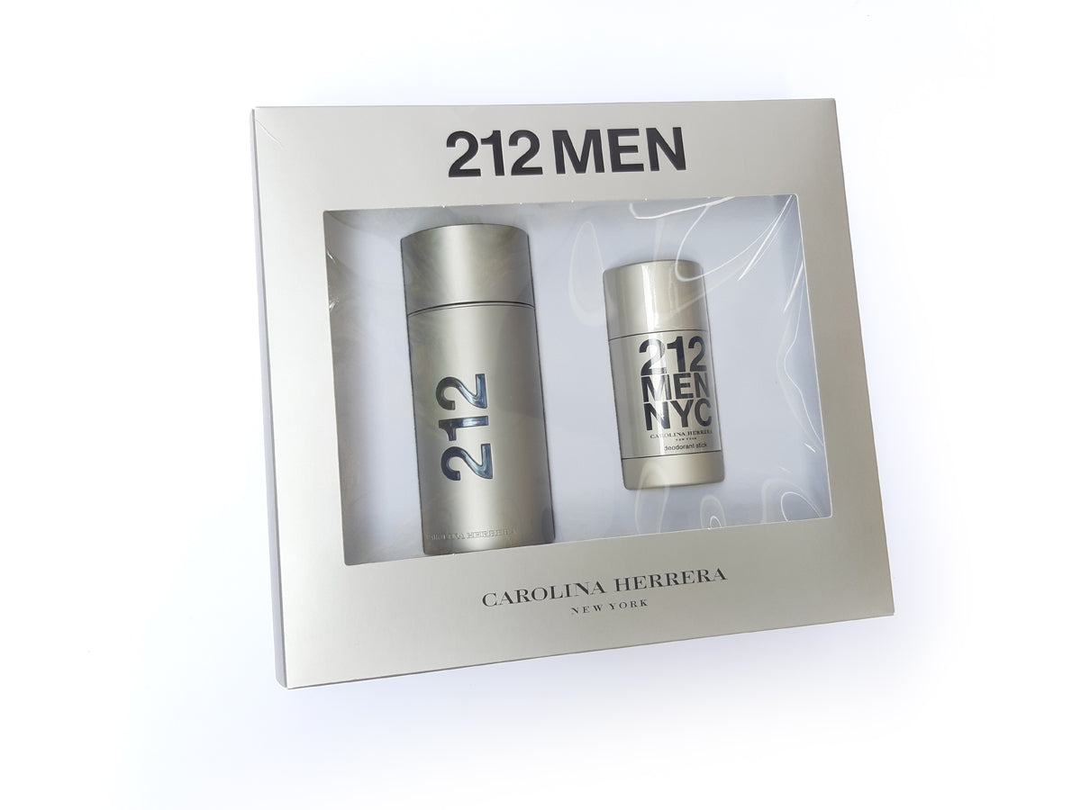 212 NYC Men Estuche 100ML EDT + 75ML Hombre Carolina Herrera