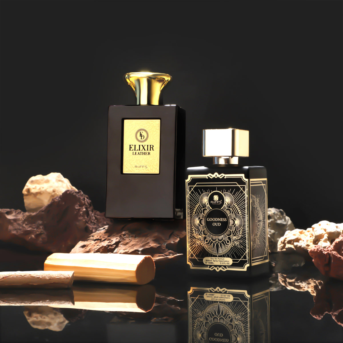 Elixir Leather Edp 100Ml Hombre Riiffs - INSPIRADO EN IRISH LEATHER MEMO