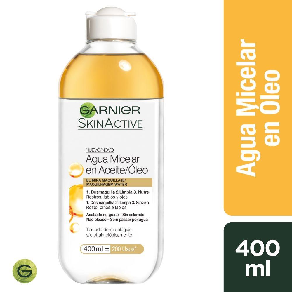 Agua Micelar En Óleo Skin Active 400 ml Garnier Skin Active