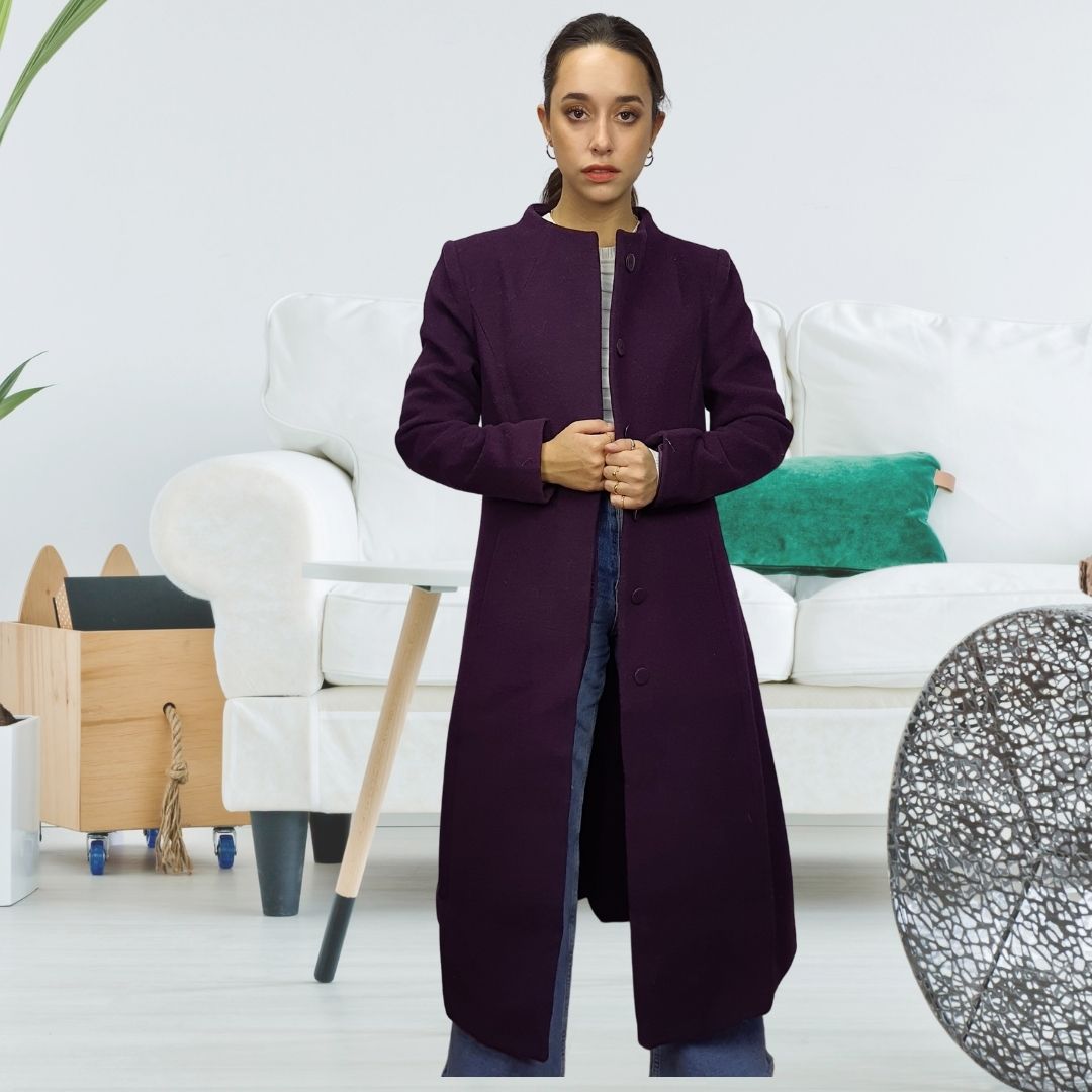 Blazer Vero Moda Vino Style LADY LONG WOOL COAT(EL)