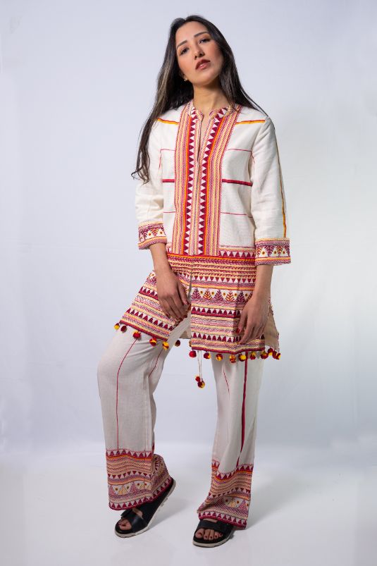 Saco Rapsodia Amur Nayar Crudo