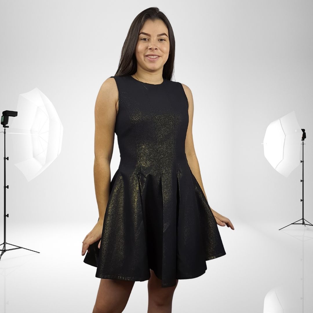 Vestido Vero Moda Negro Style ERIN S/L JERSEY DRESS(BN)