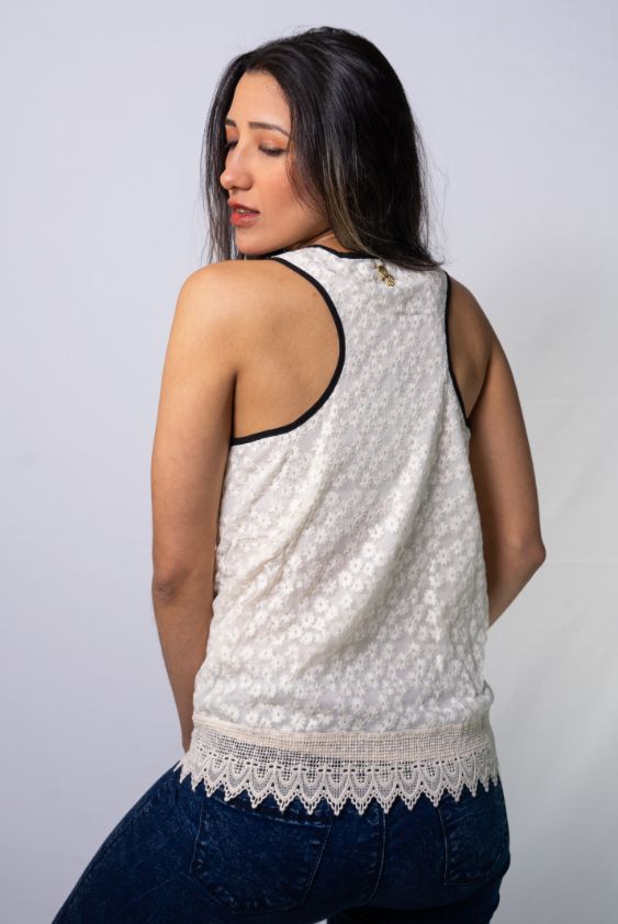 Blusa Rapsodia Invalides Crudo