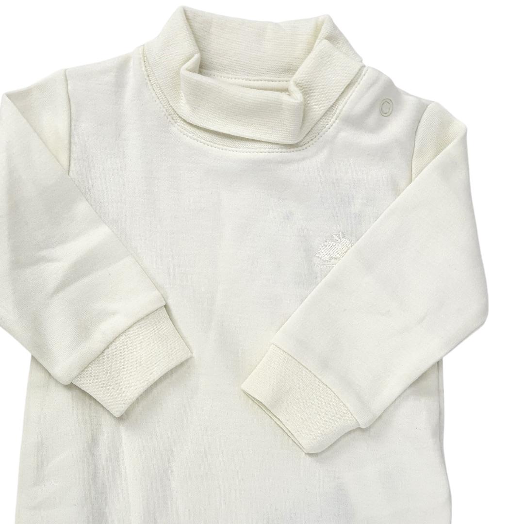 Body Babycottons Polera Pima Blanco