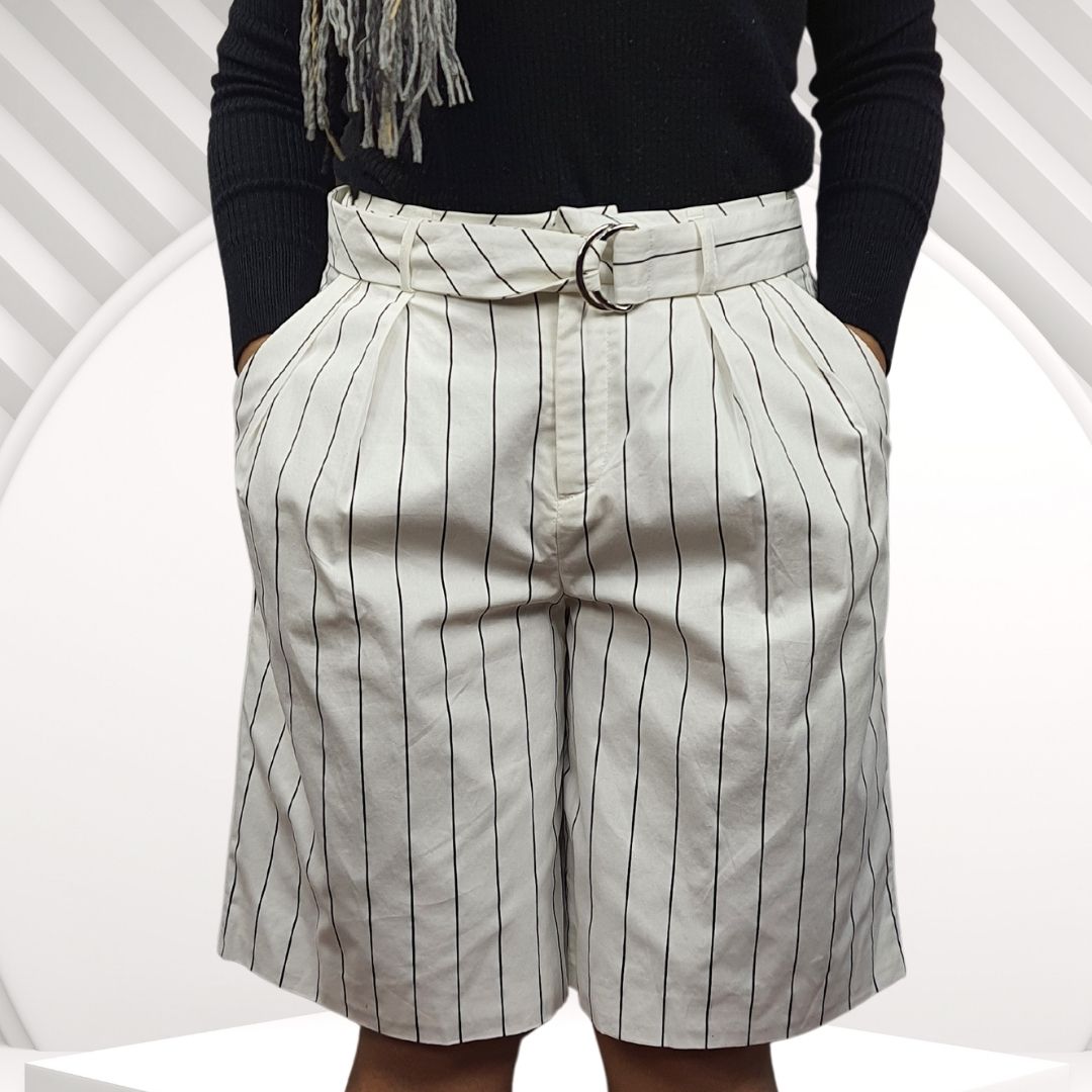 Short Vero Moda Blanco Style SISLEY 1/2 PANTS(NE-EC-2)