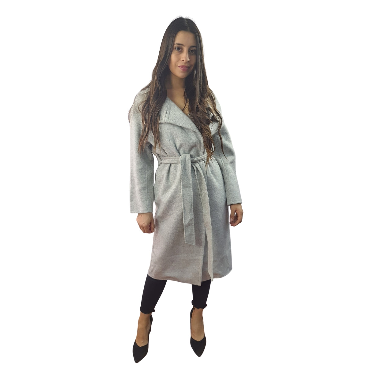 Blazer Vero Moda Gris Style DANCE DF L/S WOOL COAT(VMC-LL)