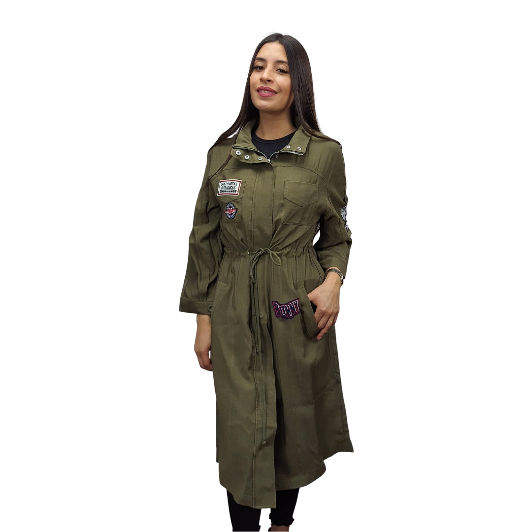 Chaqueta Vero Moda Verde Style CYNTHIA PATCH L/S COAT(MM)