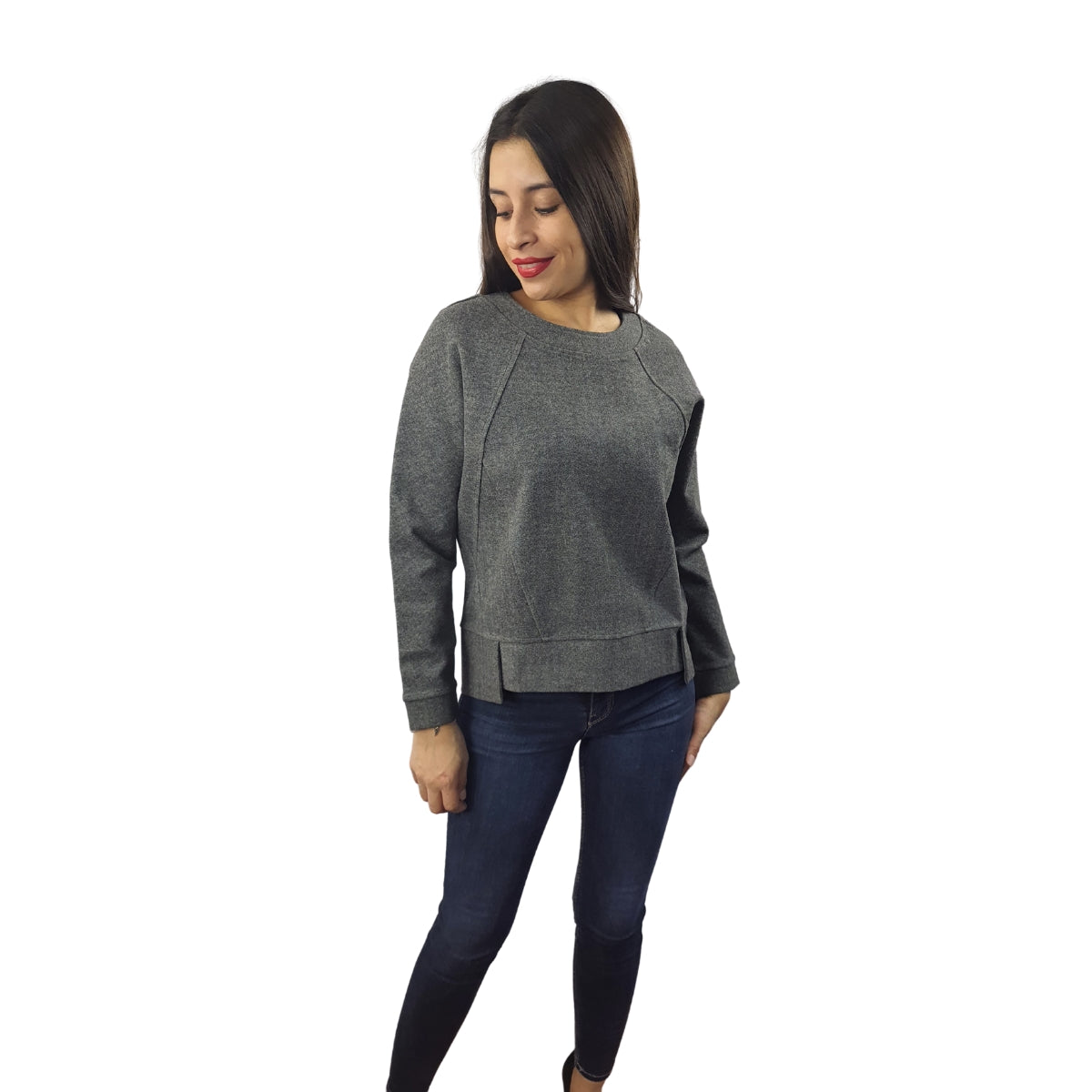 Sweater Vero Moda Gris Style ASTRID SWEAT(UM)