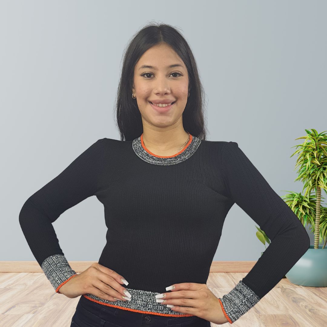 Sweater Vero Moda Negro Style HARRY L/S KNIT(UM)