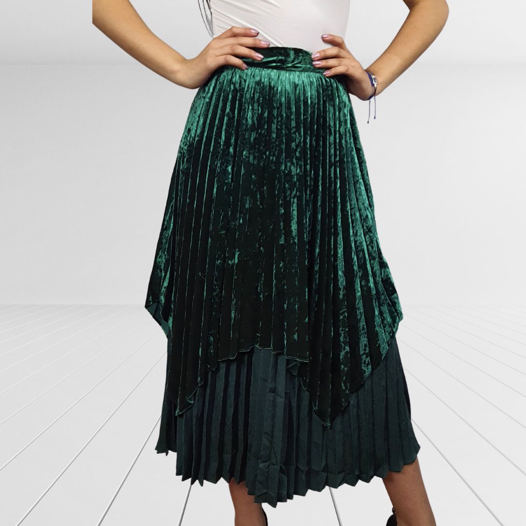 Falda Vero Moda Verde Style JODIE SKIRT(VMC-PF)