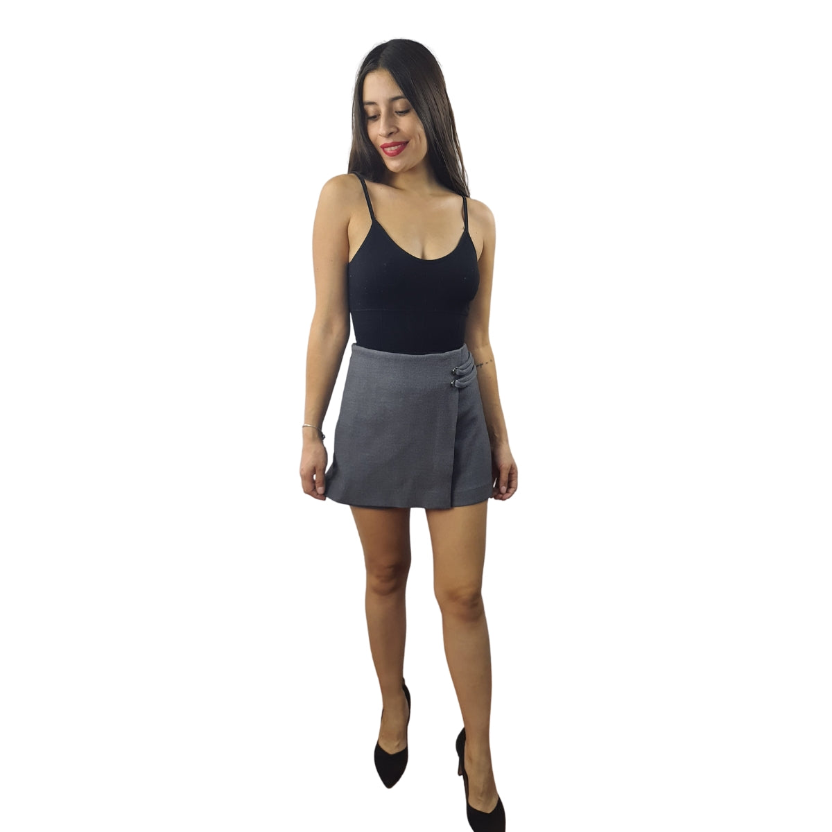 Short Vero Moda Gris Style GOLF SHORTS(CP)