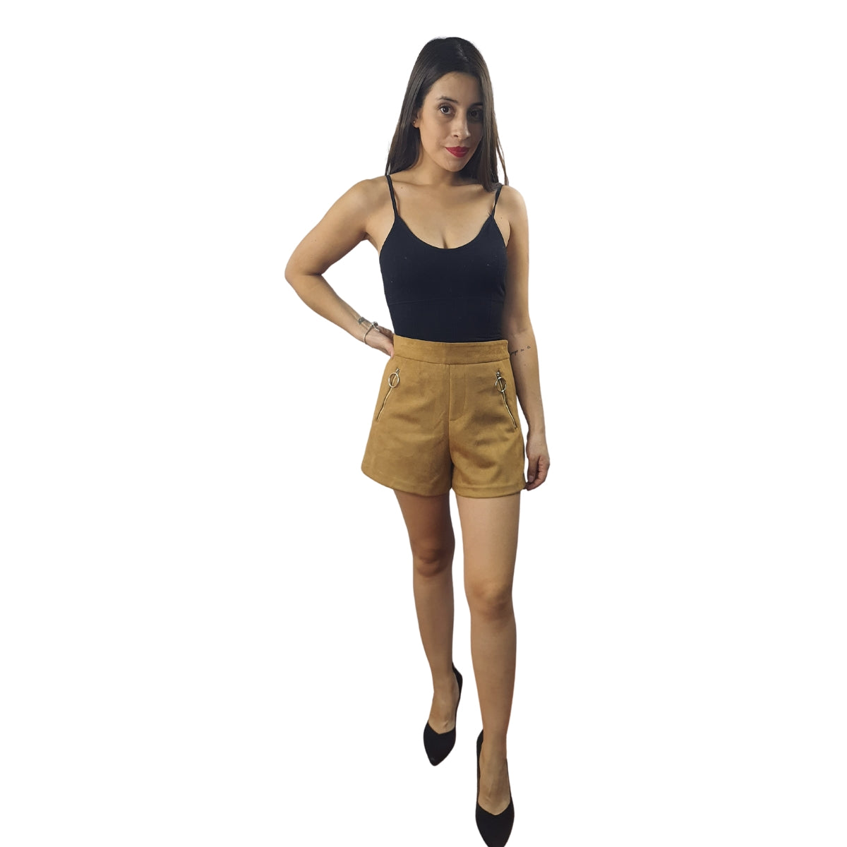 Short Vero Moda Marron Style APEX SHORTS(UR)