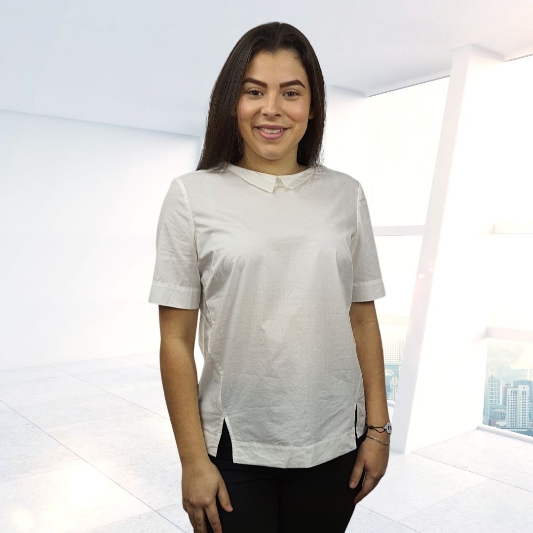 Blusa Vero Moda Blanco Style PRIMA S/S TOP(VMC-NE)