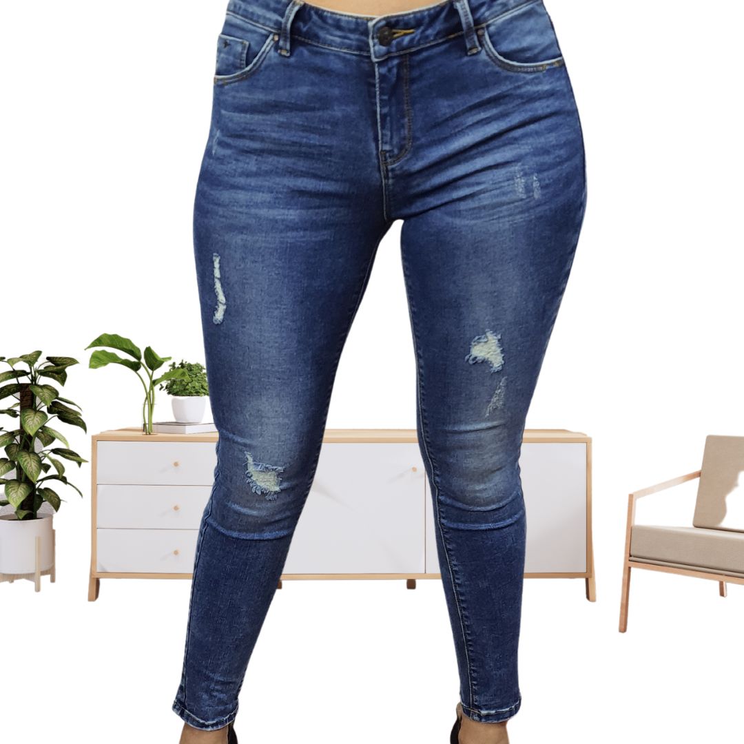 Jeans Vero Moda Azul Claro Style EAGER 9/10 X-SLIM JEANS(RN)