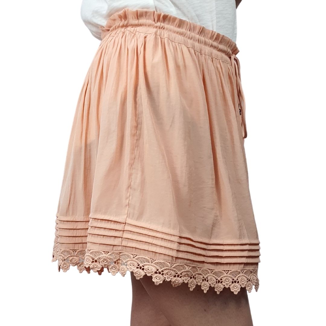 Falda Rapsodia Beverly Rosa