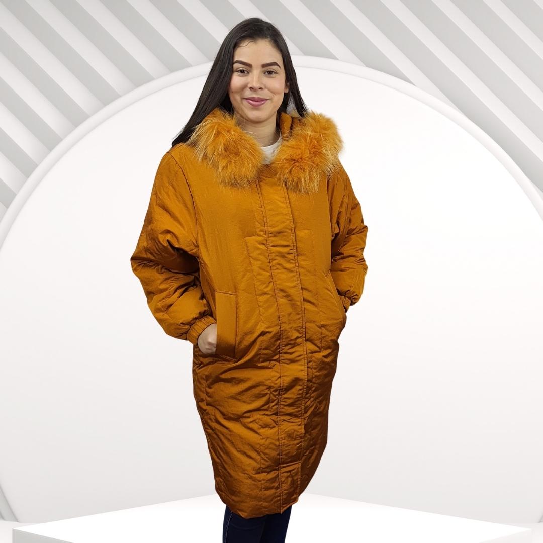 Parka Vero Moda Mostaza Style BALL L/S DOWN COAT(AL)