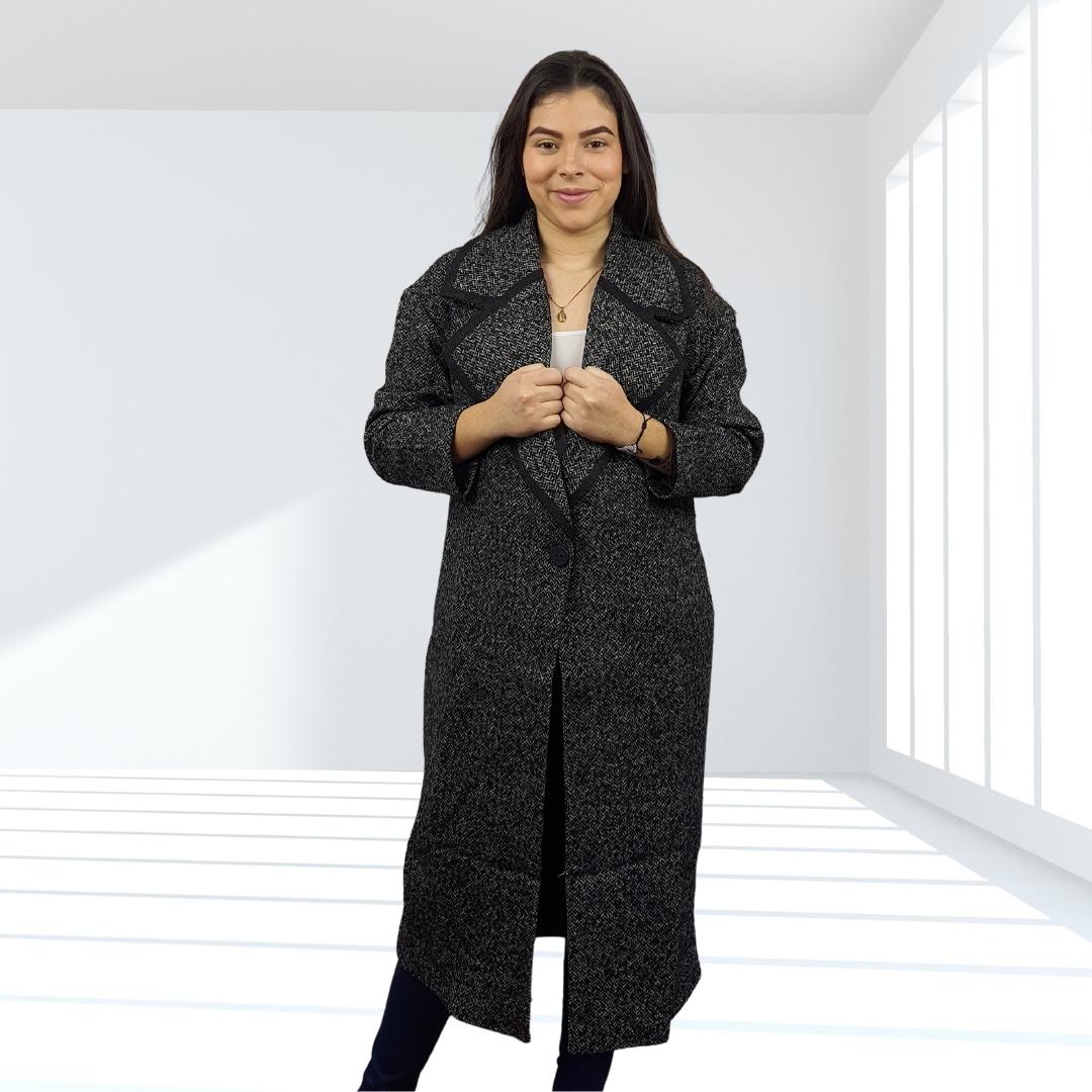Blazer Vero Moda Gris Style LANE L/S COAT(EL)
