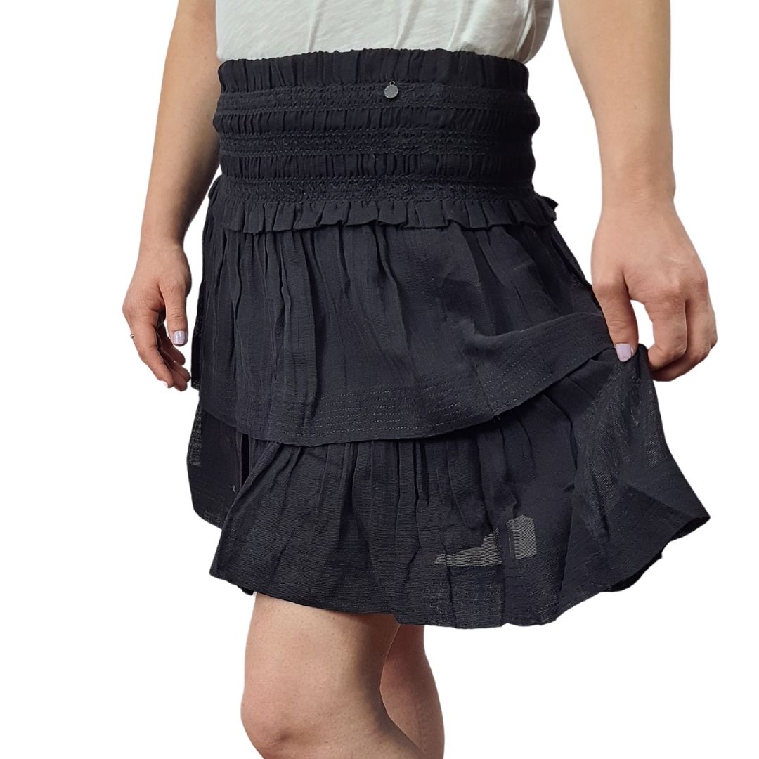 Falda Rapsodia Agata Negro