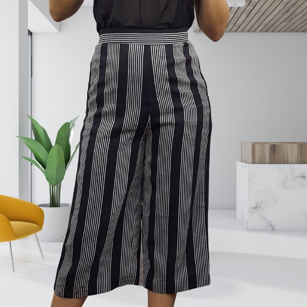 Pantalon Vero Moda Negro Style BRIANNA 7/8 PANTS(VMC-NE-EC-2)