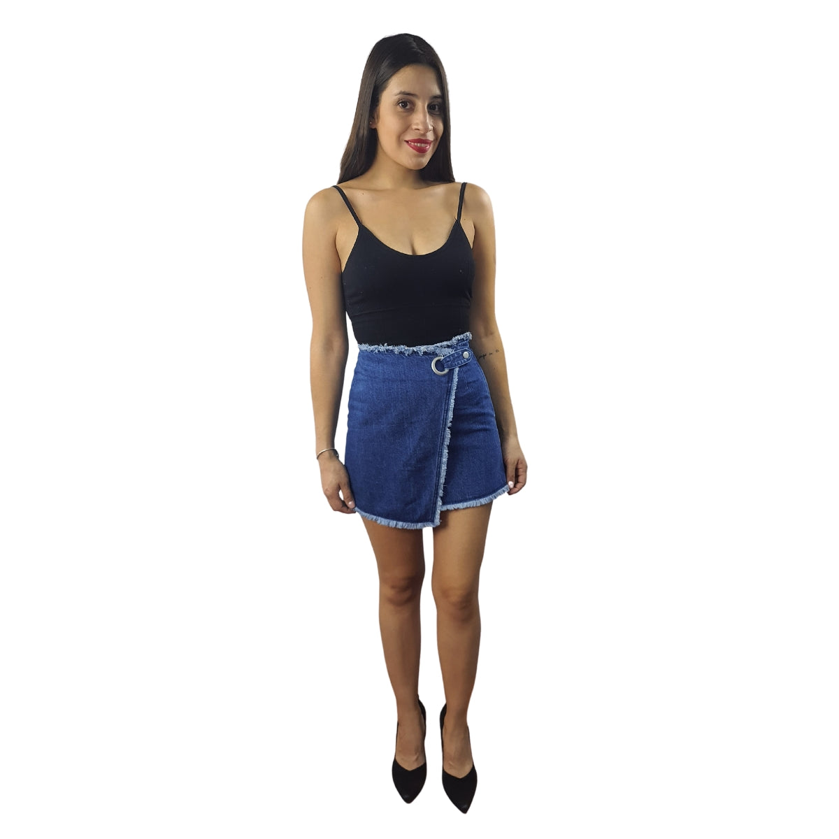 Falda Vero Moda Azul Oscuro Style DOCTOR DENIM SKIRT(TP)