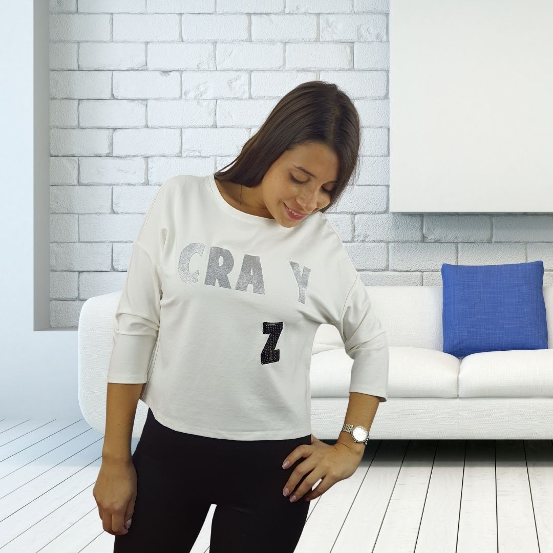 Blusa Vero Moda Blanco Style LEA 3/4 TOP(PM-CT-1)