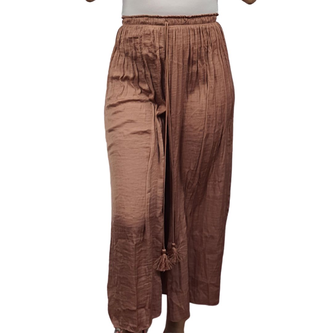 Pantalon de Pijama Vero Moda Marron Claro Style TAYLOR 7/8 PAJAMA PANTS(HOMEWEAR)