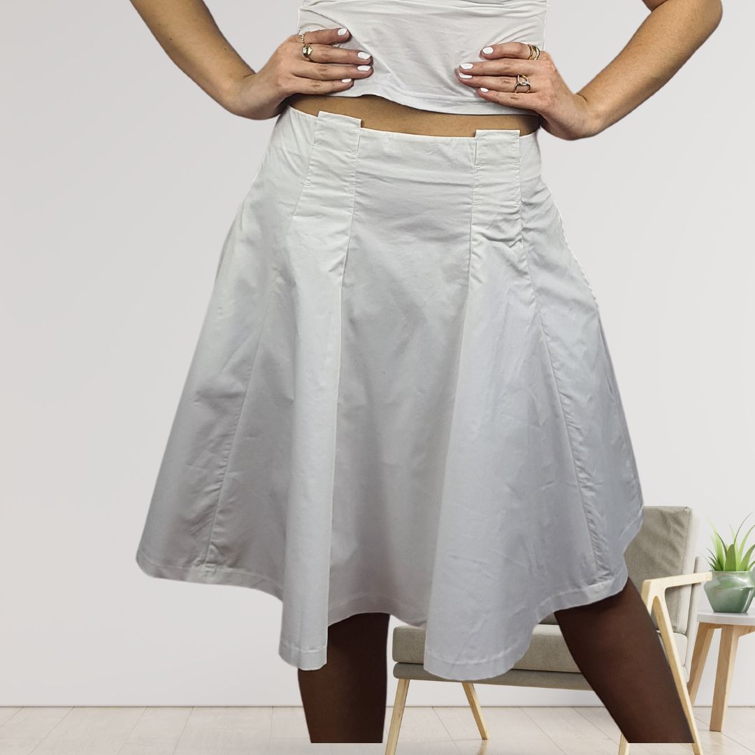 Falda Vero Moda Blanco Style CHERYL DANA SKIRT(TP)