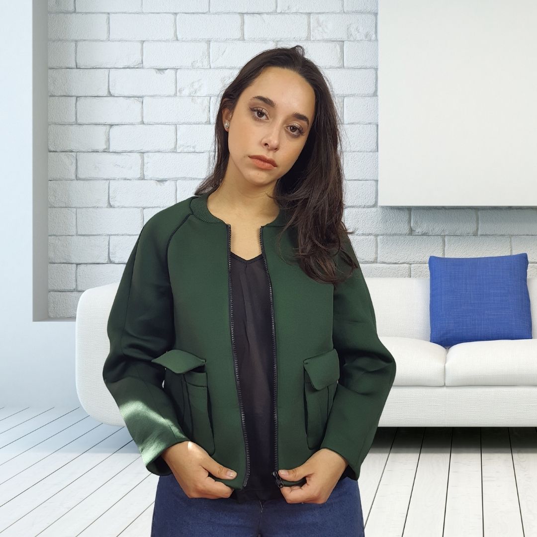 Chaqueta Vero Moda Verde Style CORAL L/S JACKET(PM-CT-3)