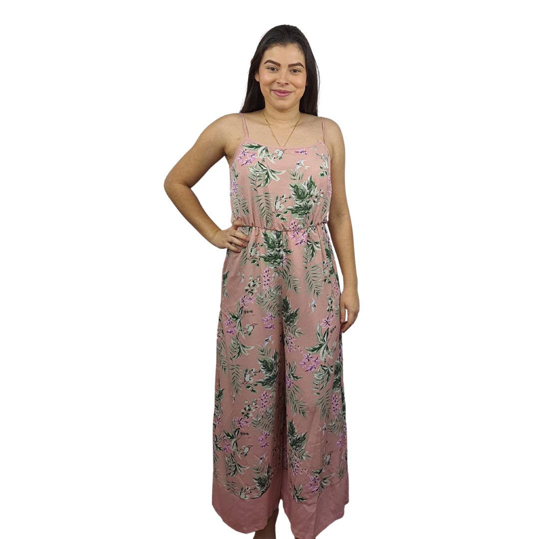 Enterito de Pijama Vero Moda Rosado Style JULIE 9/10 JUMPSUIT(HOMEWEAR)