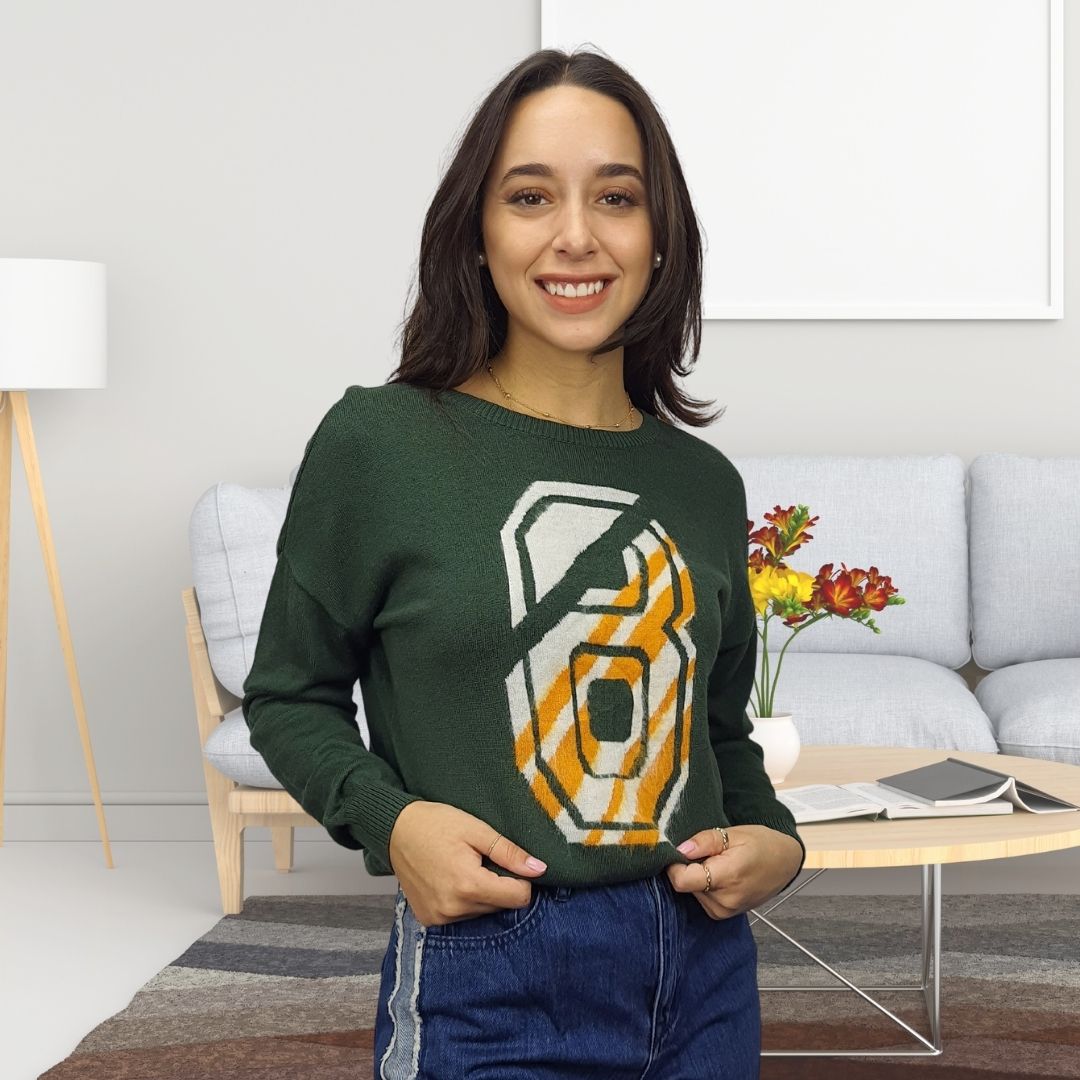 Sweater Vero Moda Verde Style STAR L/S KNIT(PM-CT-2)