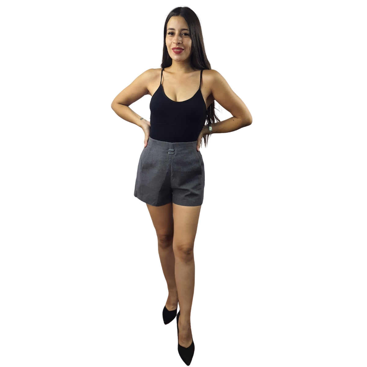 Short Vero Moda Gris Style DOREEN SHORTS(UM)