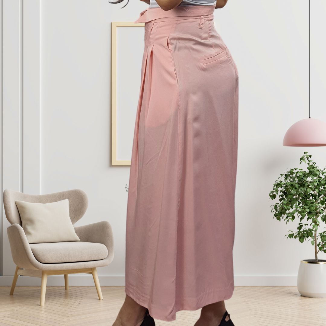 Pantalon Vero Moda Rosado Style HARRY SOFT 7/8 WIDE PANTS(FL)