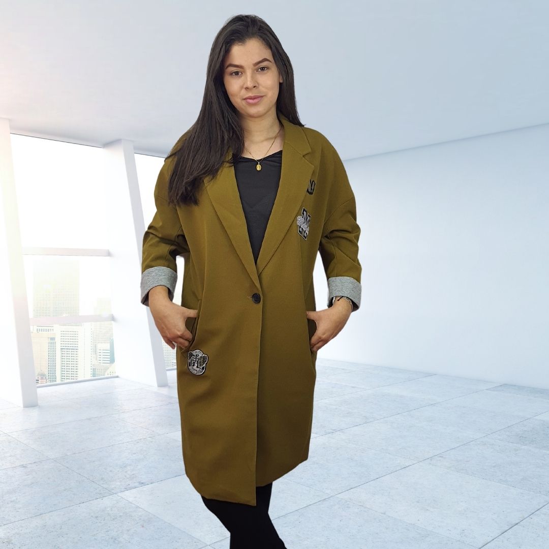 Blazer Vero Moda Verde Style IMOGENE L/S BLAZER(NL)