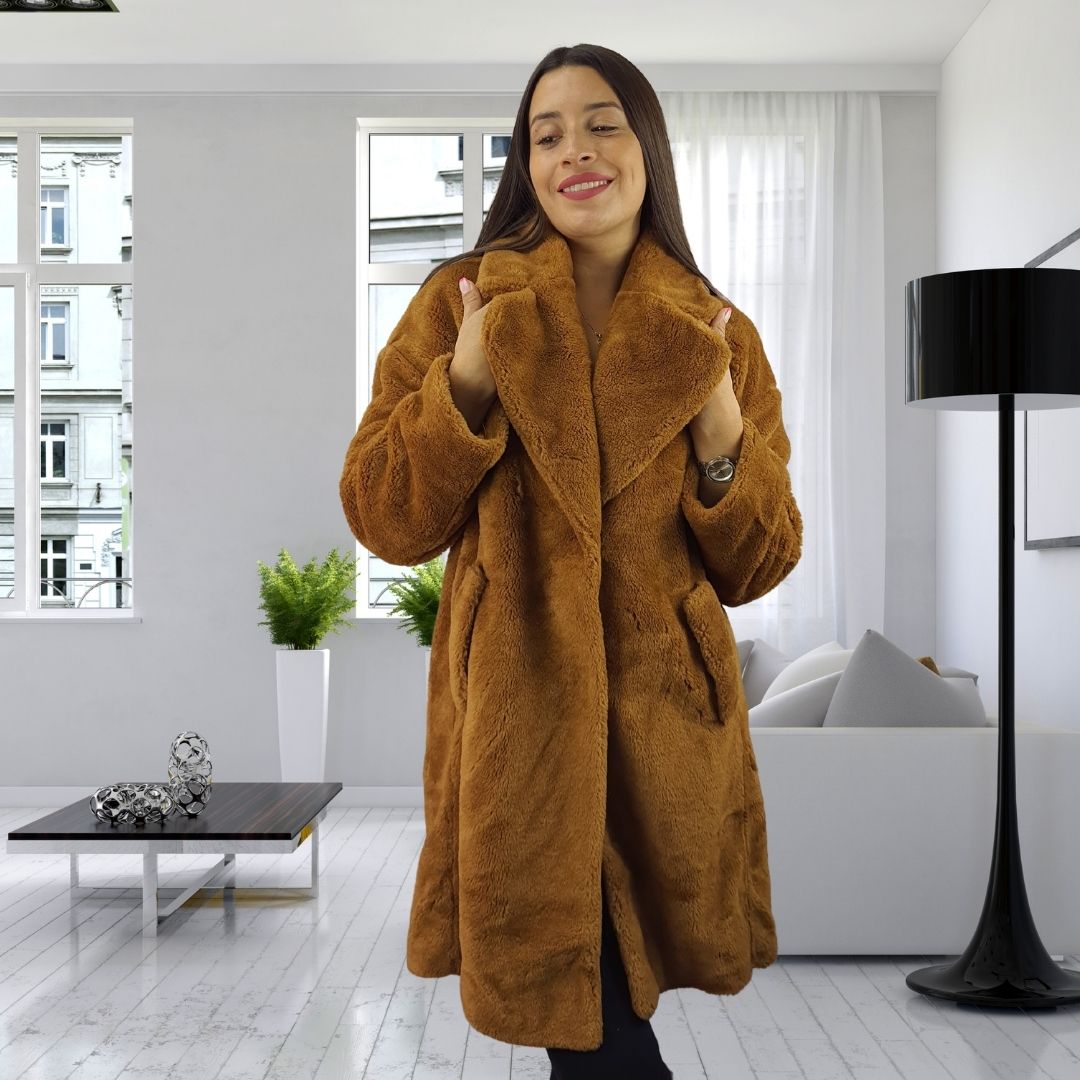 Blazer Vero Moda Marron Style CHOICE SHEEP L/S COAT-OR