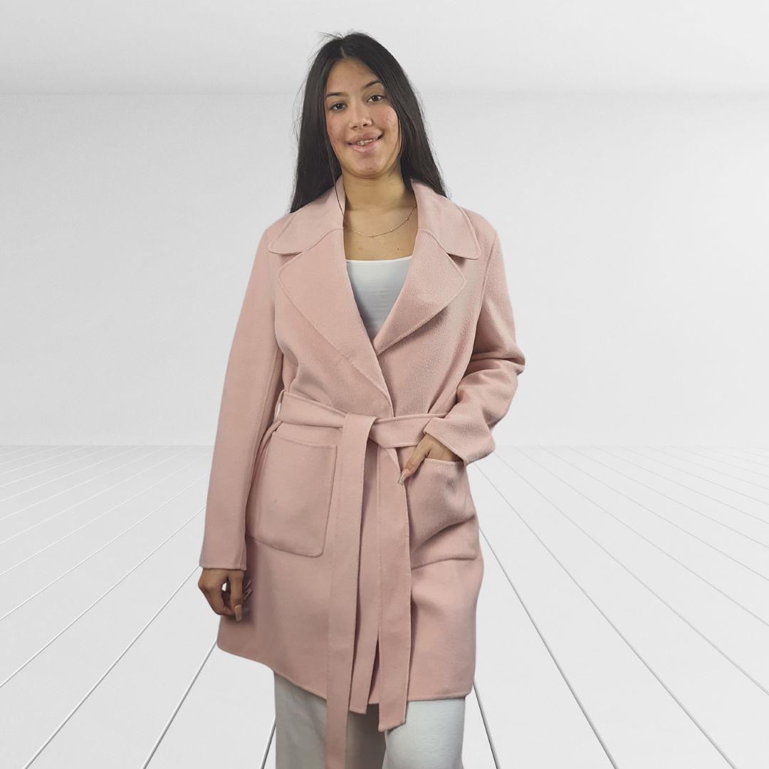 Blazer Vero Moda Rosado Style RESTRICT DF L/S WOOL COAT(DR)