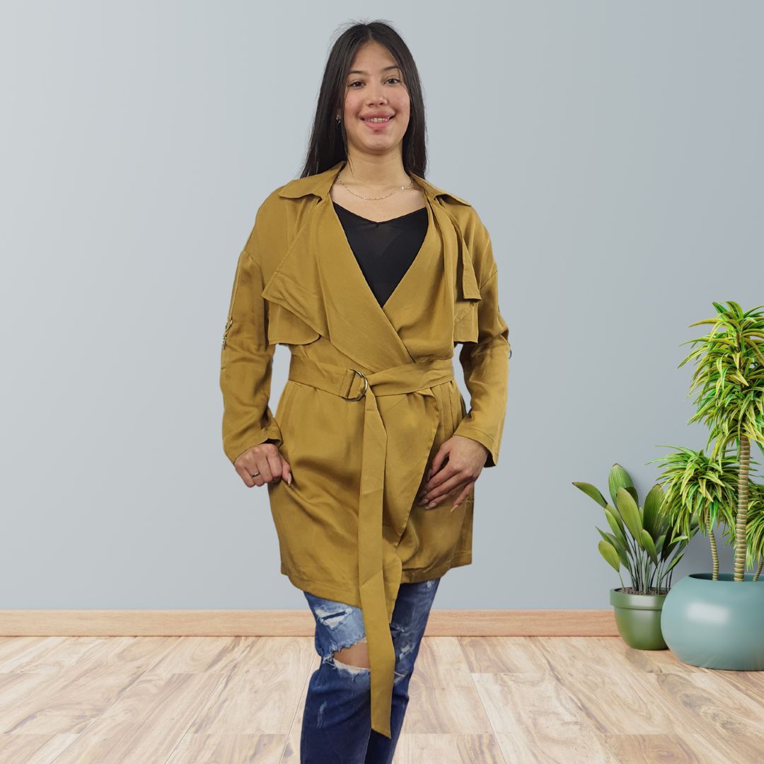 Blazer Vero Moda Mostaza Style MINISHA L/S JACKET(VMC-NC)