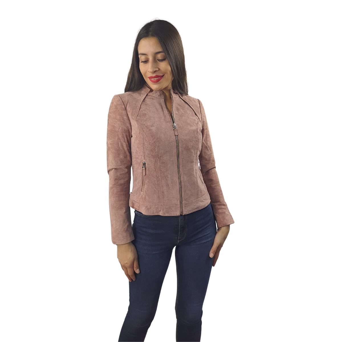 Chaqueta Vero Moda Rosa Vieja Style CACTUS PS LEATHER JACKET(DR)