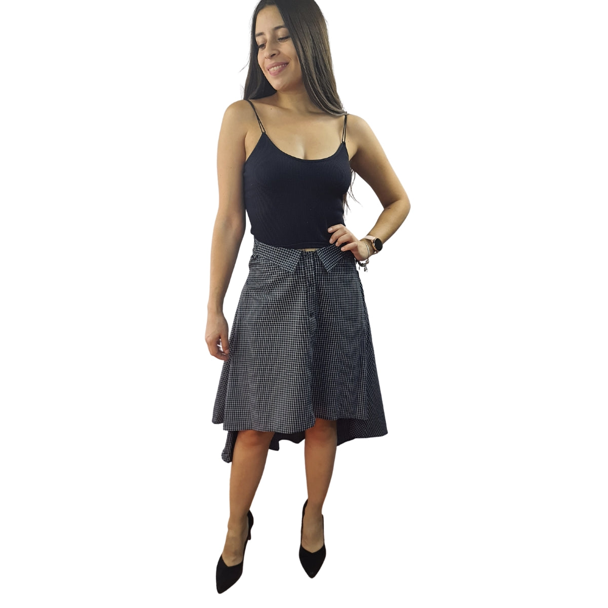 Falda Vero Moda Negro Style MOLLY SKIRT(FL)
