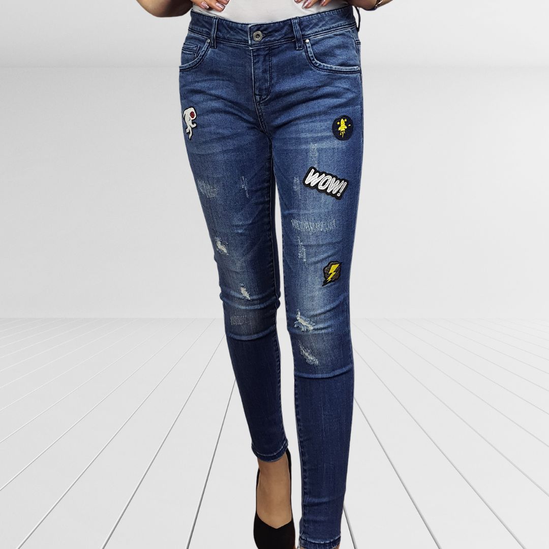 Jeans Vero Moda Azul Style TAPE X-SLIM JEANS(UM)