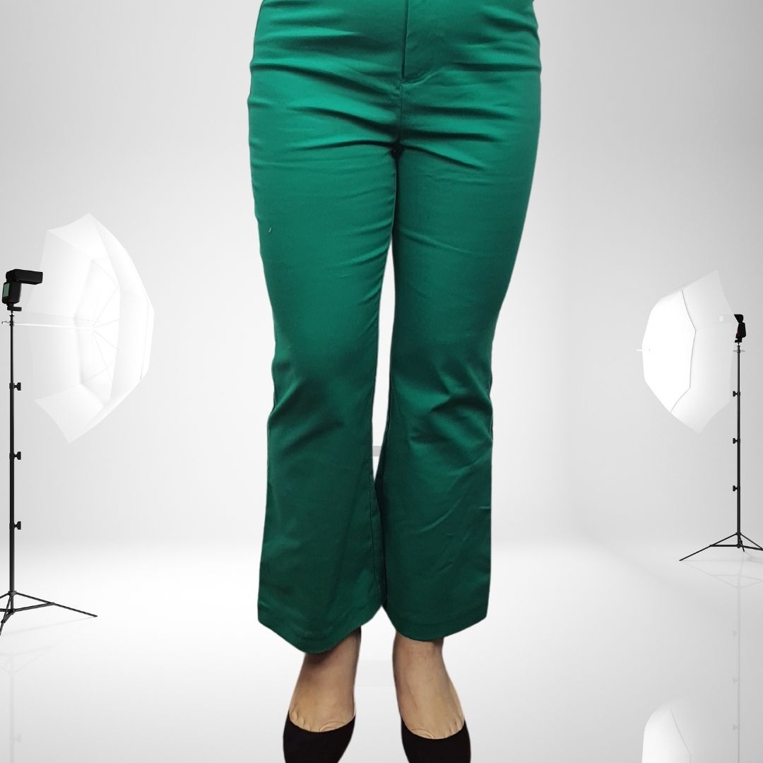 Pantalon Vero Moda Verde Style JULIA 7/8 S/B PANTS(VMC-TP-ET-2)
