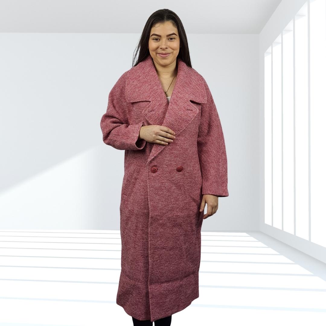 Blazer Vero Moda Rosado Style MARA L/S WOOL COAT(VMC-NL)