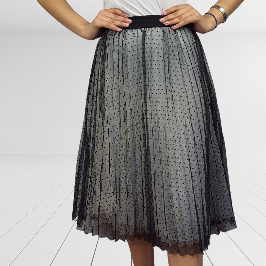 Falda Vero Moda Negro Style QURIS SKIRT(FI)