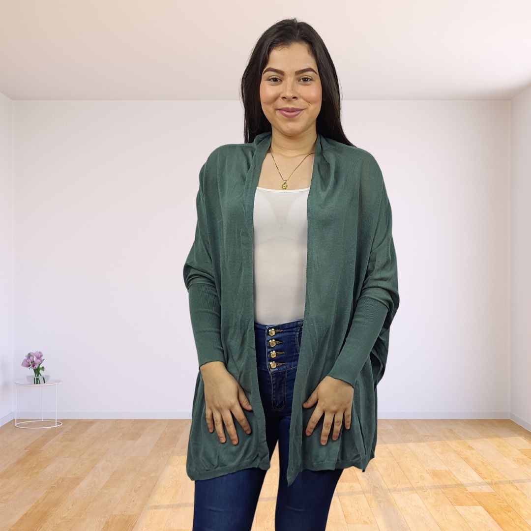 Tapado Vero Moda Verde Style AFRICA L/S OPEN CARDIGAN(SD)