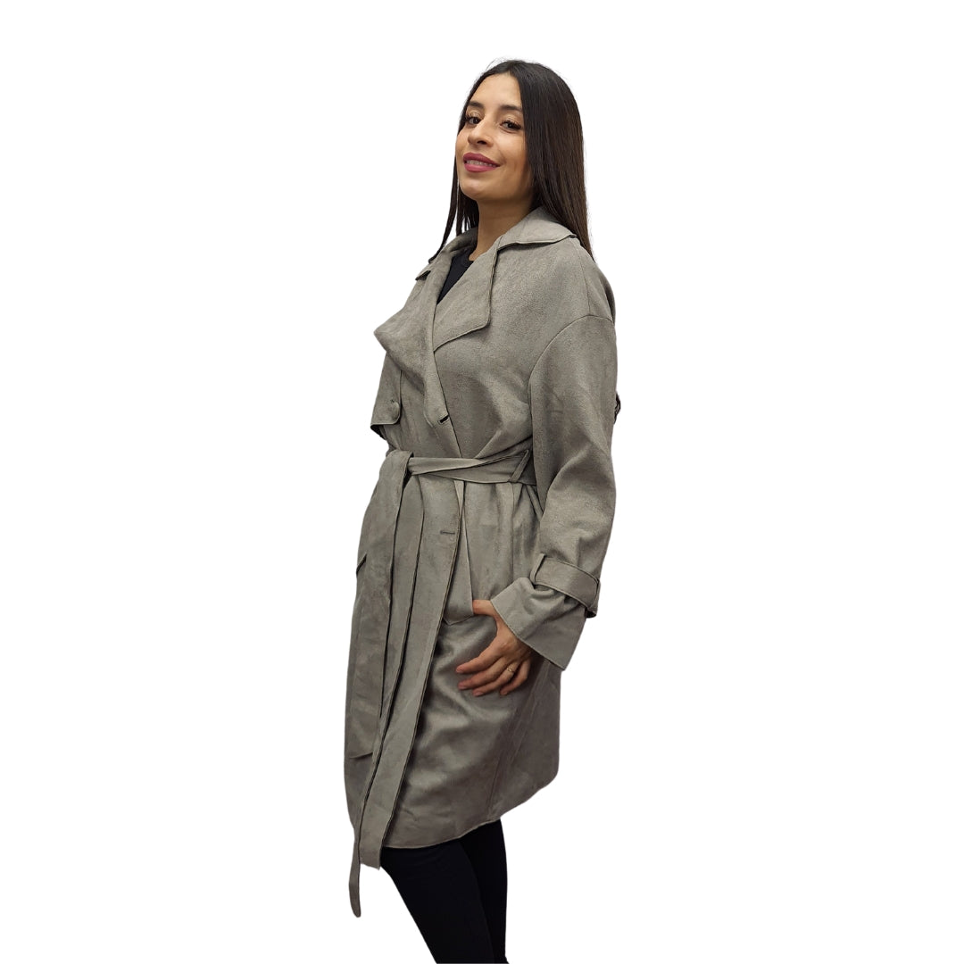 Blazer Vero Moda Gris Style DONALD L/S COAT(VMC-FL)